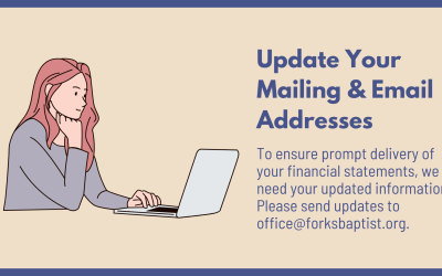 Update Your Address & Email