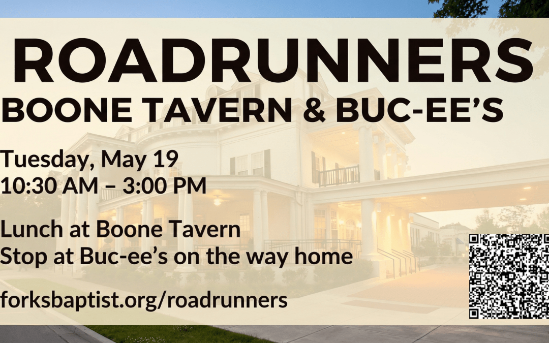 Roadrunners: Historic Boone Tavern & Buc-ee’s