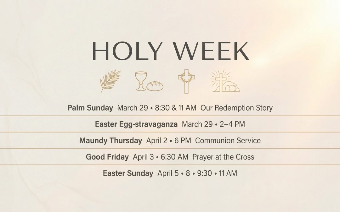 Holy Week at Forks
