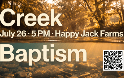 Creek Baptism