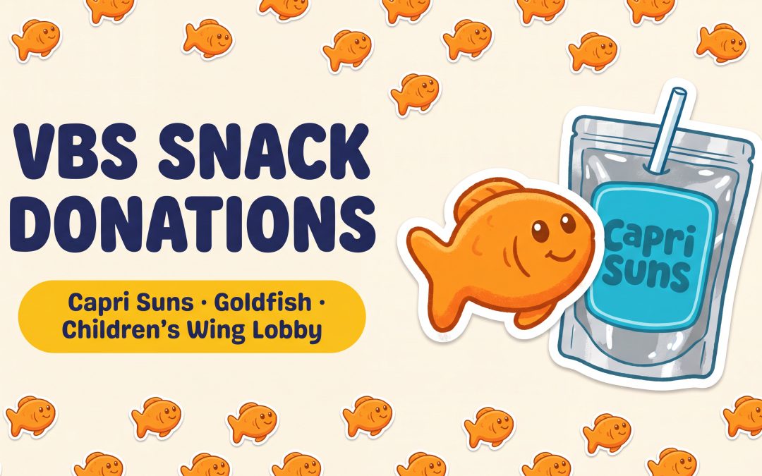 VBS Snack Donations