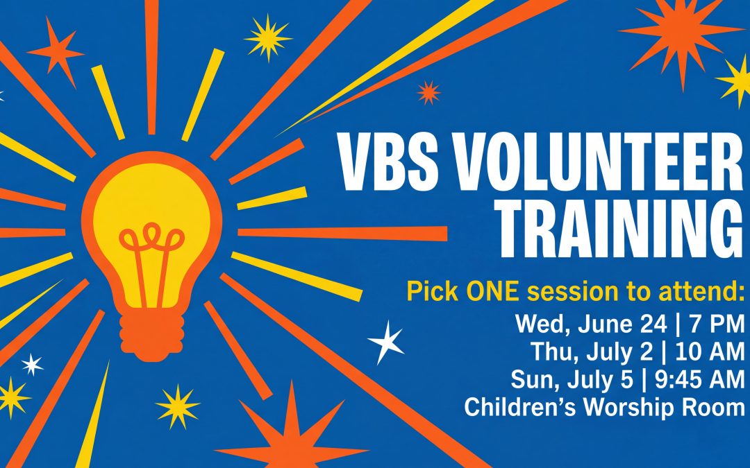 VBS Volunteer Training