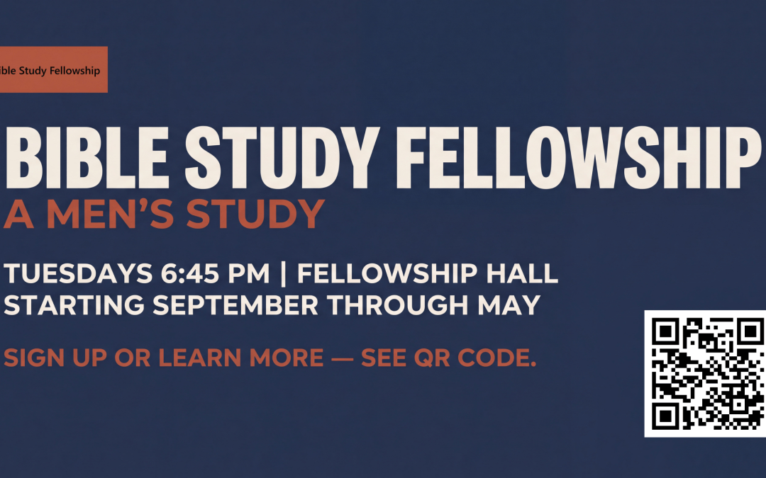 Bible Study Fellowship — Men’s Study